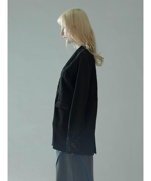コート アウター MULTIWAY LACE JACKET SET レディースの画像
