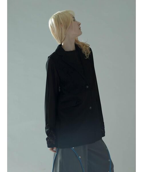 コート アウター MULTIWAY LACE JACKET SET レディースの画像