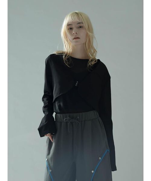 コート アウター MULTIWAY LACE JACKET SET レディースの画像