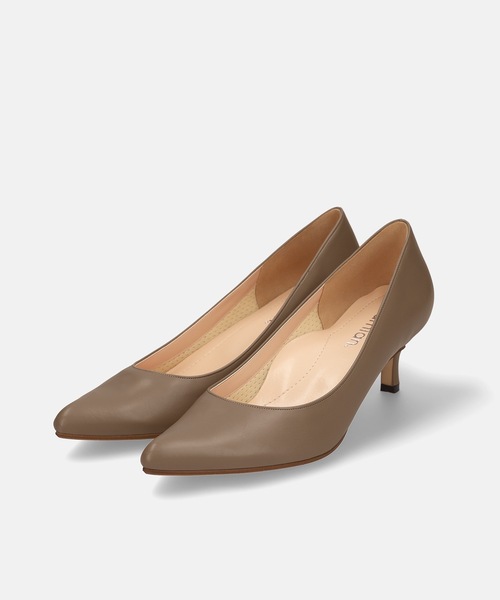 「MAMIAN」 パンプス 23.0cm ダークベージュ レディース_画像7