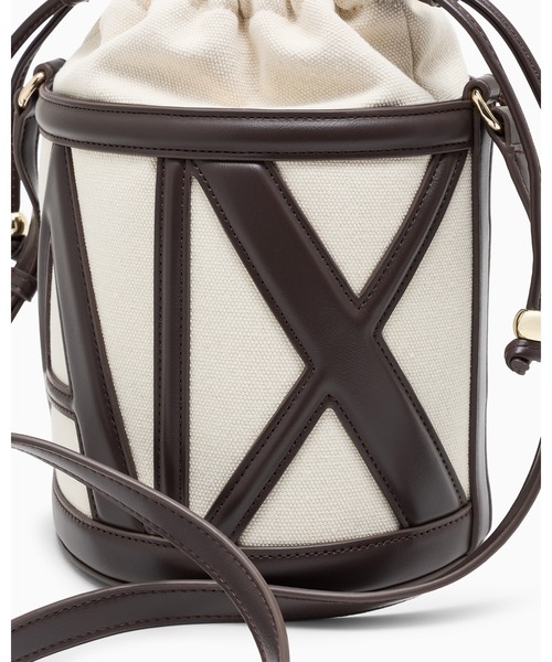 新品　エンポリオ アルマーニバゲット ミニショルダー バッグ EMPORIO ARMANI（エンポリオアルマーニ）の「【エンポリオ アルマーニ