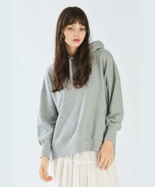 「To b. by agnes b.」 プルオーバーパーカー 40 グレー レディース