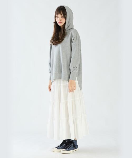 「To b. by agnes b.」 プルオーバーパーカー 40 グレー レディース