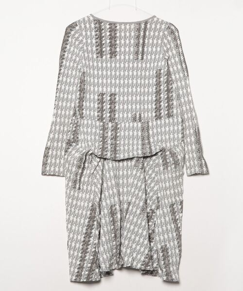 「mintdesigns」 長袖ワンピース M グレー レディース_画像2