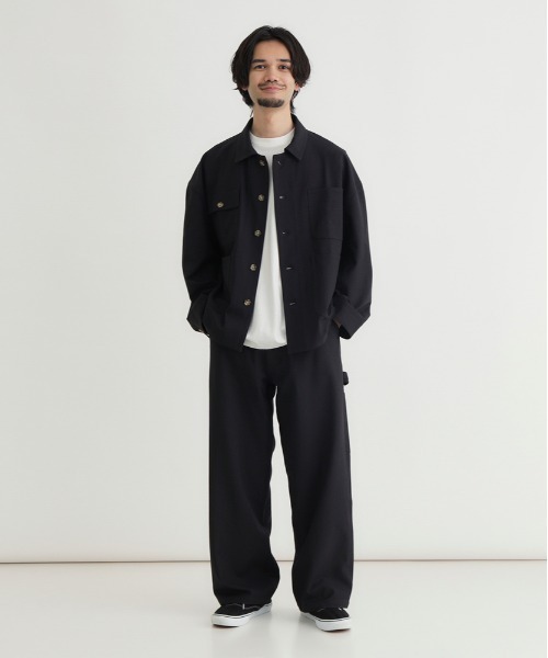 BACK NUMBER カバーオール 「BACK NUMBER」ダックライクシャツ