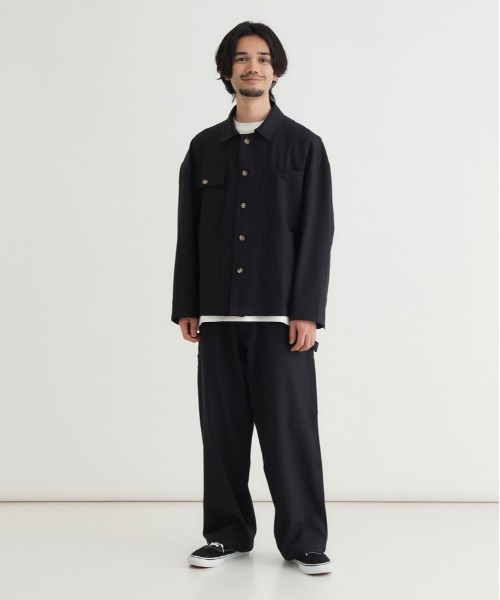 BACK NUMBER カバーオール 「BACK NUMBER」ダックライクシャツ