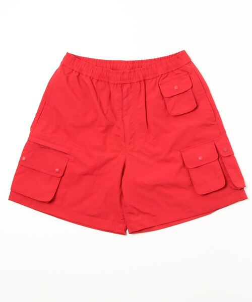 「DAIWA PIER39」 ハーフパンツ MEDIUM レッド メンズ_画像3