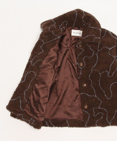 「Ray BEAMS」 ジャケット ONE SIZE オフホワイト レディースの画像