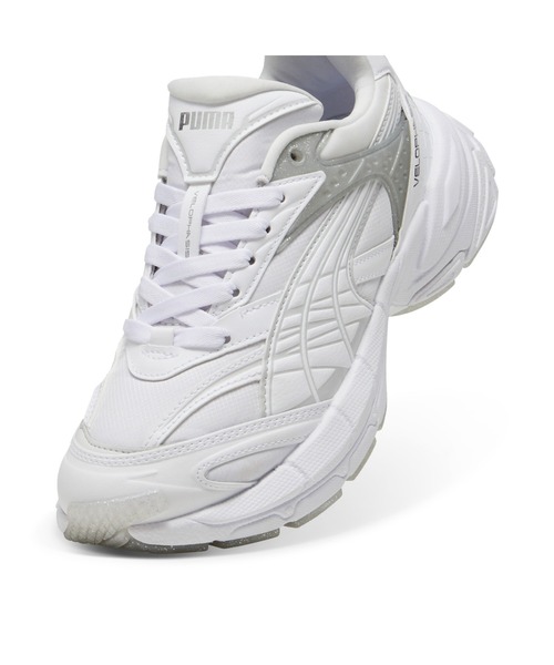 「PUMA」 ローカットスニーカー 23.0cm オフホワイト レディース_画像9