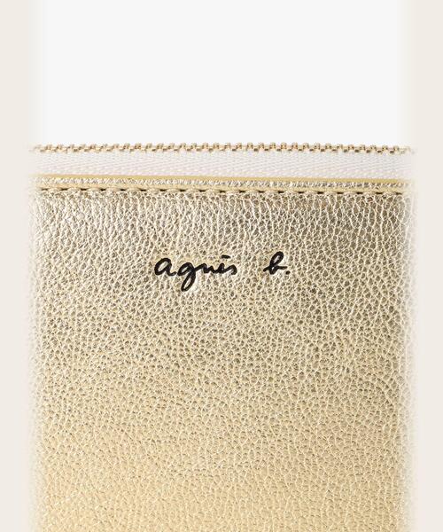 agnes b.（アニエスベー） 財布 FREE ゴールド レディース : ZOZOTOWN