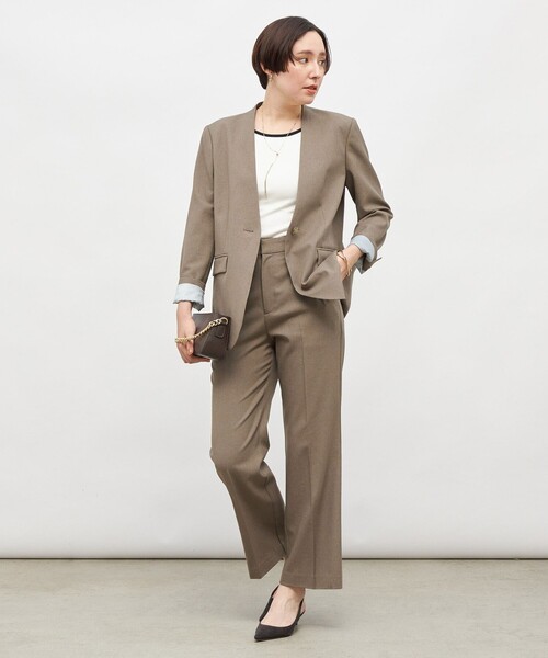 【4/3販売終了】【最終価格！値下げ不可】NOLLEY'S Sophi コート NOLLEY'S Sophi（ノーリーズソフィー） ノーカラージャケット 36