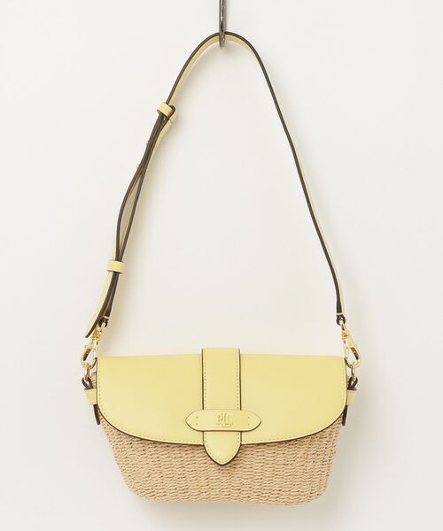 Ralph Lauren ストローショルダーバッグ LAUREN RALPH LAUREN（ローレン ラルフローレン） ショルダーバッグ