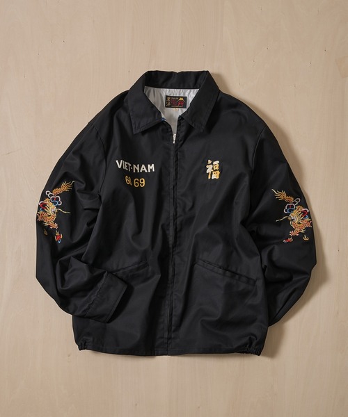 コート ジャケット 「TAILOR TOYO/東洋テーラー」COTTON VIET-NAM JACKET DRAGON メンズの画像