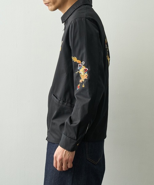 コート ジャケット 「TAILOR TOYO/東洋テーラー」COTTON VIET-NAM JACKET DRAGON メンズの画像