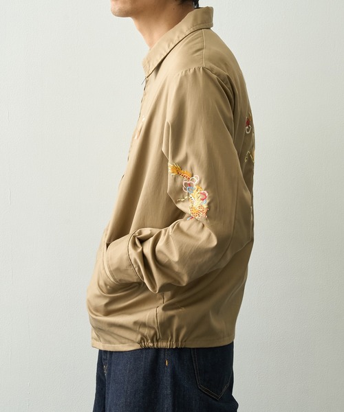 コート ジャケット 「TAILOR TOYO/東洋テーラー」COTTON VIET-NAM JACKET DRAGON メンズの画像