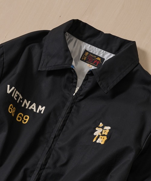 コート ジャケット 「TAILOR TOYO/東洋テーラー」COTTON VIET-NAM JACKET DRAGON メンズの画像