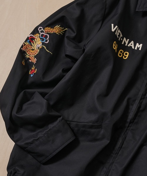 コート ジャケット 「TAILOR TOYO/東洋テーラー」COTTON VIET-NAM JACKET DRAGON メンズの画像