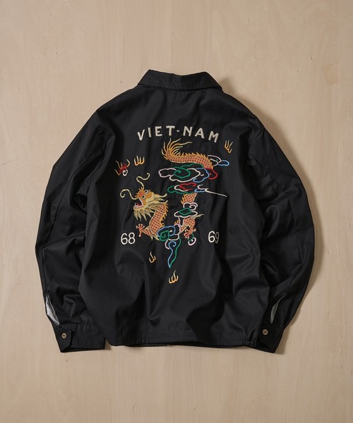 コート ジャケット 「TAILOR TOYO/東洋テーラー」COTTON VIET-NAM JACKET DRAGON メンズの画像