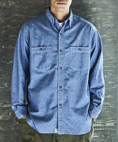 orSlow（オアスロウ） シャツ 「orSlow」RELAX FIT CHAMBRAY WORK