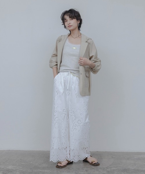 「Eimee Law」 テーラードジャケット FREE ベージュ レディース_画像3