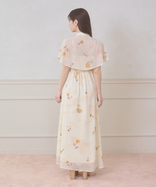 ワンピース 夏 2way cape & camisole dress set / 2WAYケープ&キャミワンピースセット