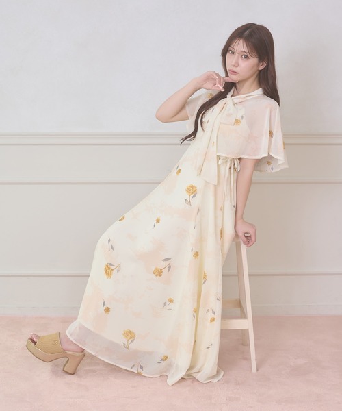 Ambre Neige（アンブルネージュ） ワンピース 夏 2way cape