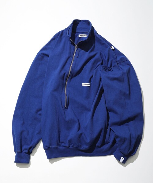 「CAHLUMN」 長袖Tシャツ MEDIUM ライトグレー メンズ_画像3
