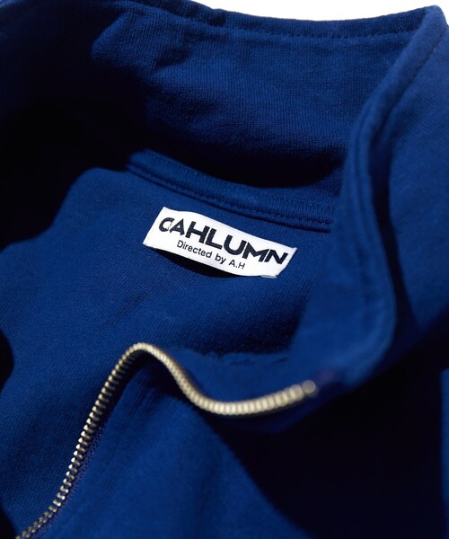 「CAHLUMN」 長袖Tシャツ MEDIUM ライトグレー メンズ_画像8