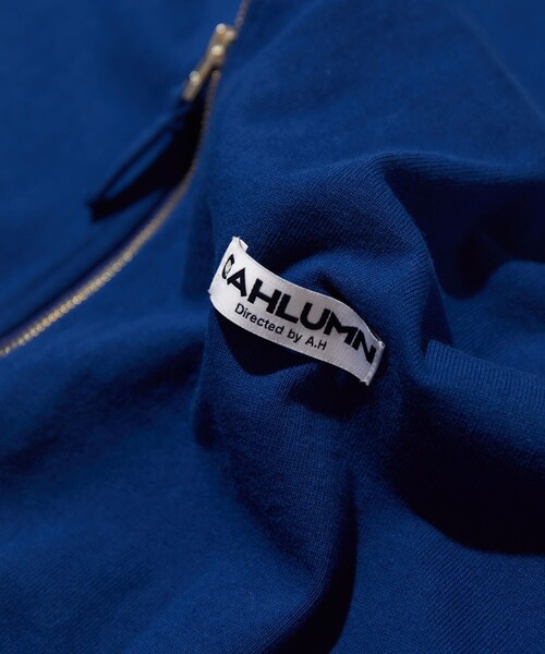 「CAHLUMN」 長袖Tシャツ MEDIUM ライトグレー メンズ_画像9