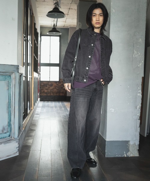 「SENSE OF PLACE by URBAN RESEARCH」 デニムジャケット MEDIUM グリーン メンズ_画像5