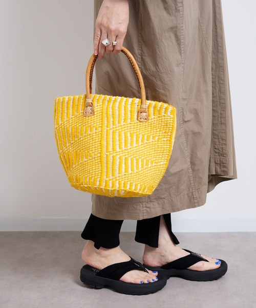 artipur COTTAGE かごバッグ カゴバッグ TKK : アクリル＆サイザル