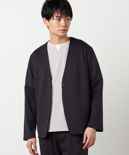 COMME CA ISM（コムサイズム） ジャケット ノーカラージャケット