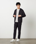 ジャケット ノーカラージャケット 「セットアッ...の詳細画像4