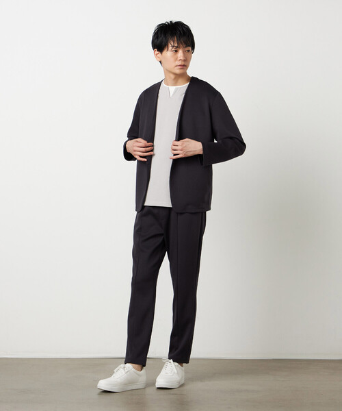 COMME CA ISM（コムサイズム） ジャケット ノーカラージャケット