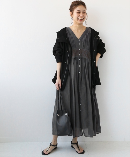 「JOURNAL STANDARD relume」 半袖ワンピース FREE イエロー レディース_画像2