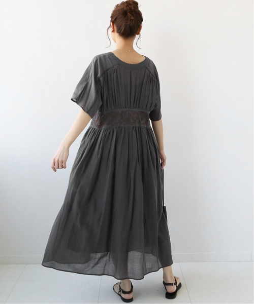 「JOURNAL STANDARD relume」 半袖ワンピース FREE イエロー レディース_画像7