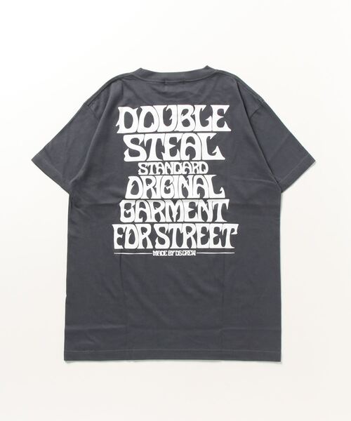 「DOUBLE STEAL」 半袖Tシャツ - ホワイト メンズ_画像3