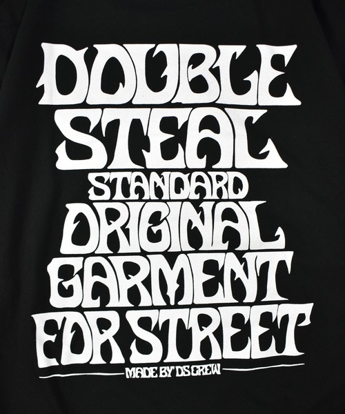 「DOUBLE STEAL」 半袖Tシャツ - ホワイト メンズ_画像6