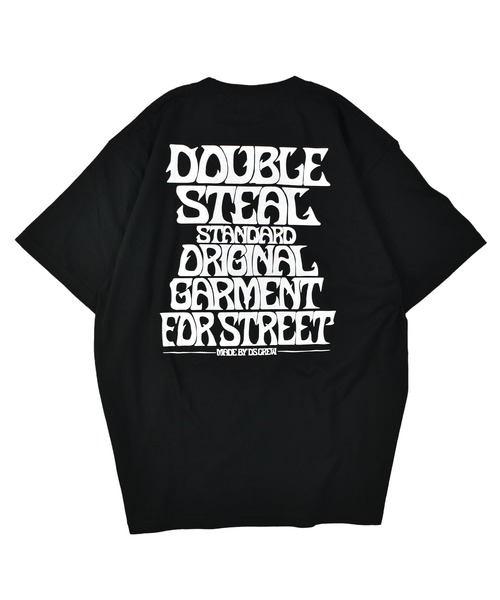 「DOUBLE STEAL」 半袖Tシャツ - ホワイト メンズ_画像7