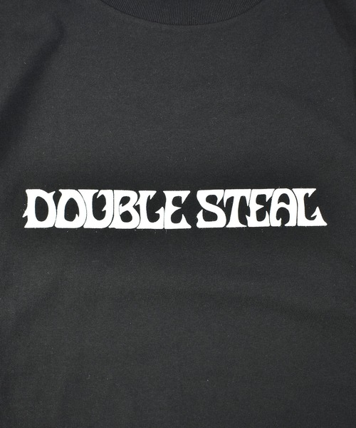 「DOUBLE STEAL」 半袖Tシャツ - ホワイト メンズ_画像8