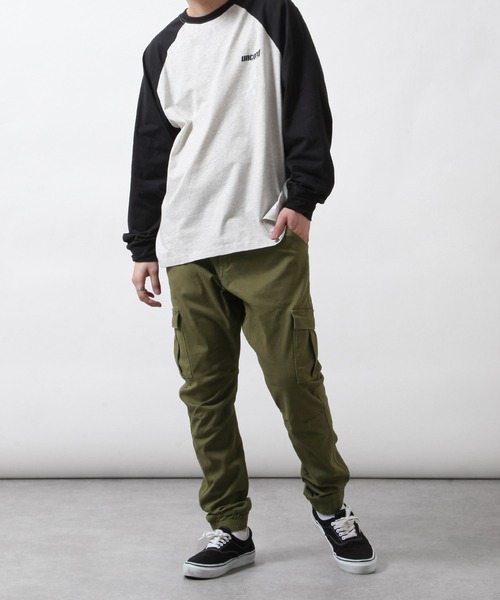 「ZIP FIVE」 カーゴパンツ MEDIUM カーキ メンズ_画像7