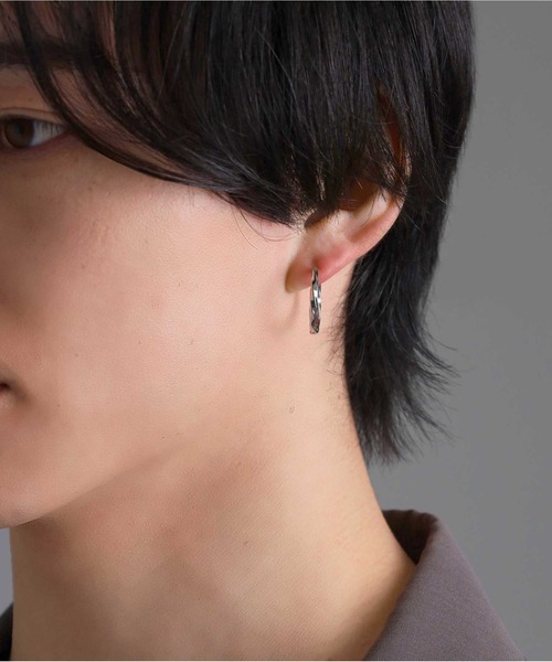 「LION HEART」 ピアス(片耳用) ONE SIZE シルバー メンズ_画像8