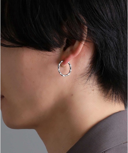 「LION HEART」 ピアス(片耳用) ONE SIZE シルバー メンズ_画像9
