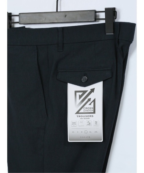 「TAKA-Q」 チノパンツ S グレー メンズ_画像5