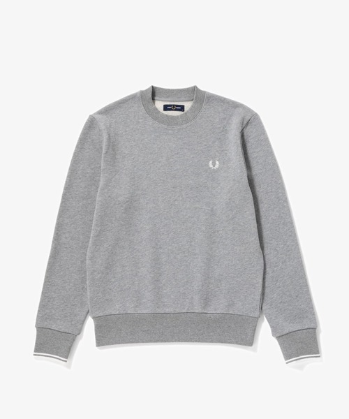 ❤FRED PERRY❤グレー スウェット Sサイズ FRED PERRY トレーナー スウェット Crew Neck Sweatshirt
