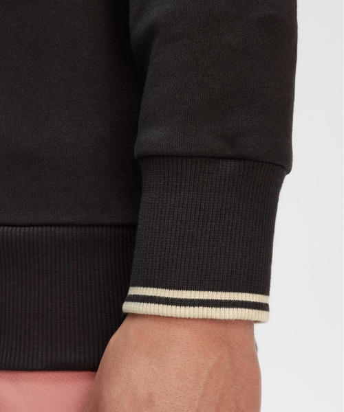 美品！フレッドペリー　トレーナー　Sサイズ M7535]FRED PERRY(フレッドペリー) Crew Neck Sweatshirt クルー