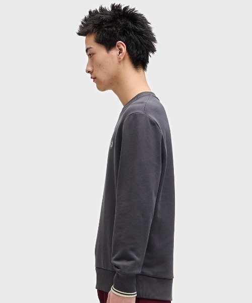 FRED PERRY フレッドペリー スウェット FRED PERRY トレーナー スウェット Crew Neck Sweatshirt