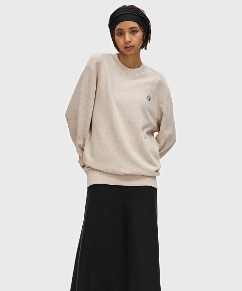 【美品】FRED PERRY フレッドペリー　スウェット FRED PERRY トレーナー スウェット Crew Neck Sweatshirt