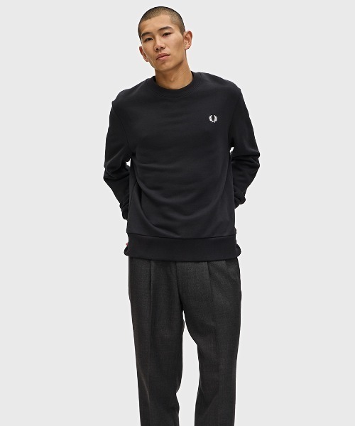 FRED PERRY トレーナー スウェット Crew Neck Sweatshirt