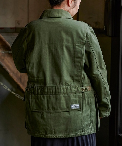 makerhood ミリタリージャケット モッズコート × GORDON MILLER